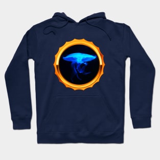 Blue Jelly Fish Hoodie